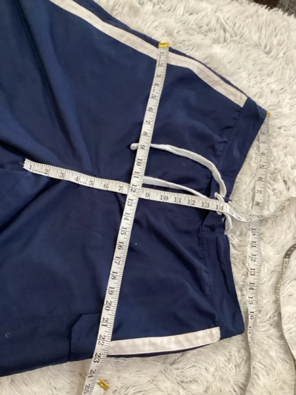 Men’s MLB Genuine Merchandise Swim Trunks Navy Blue Size XXL Detroit Tigers